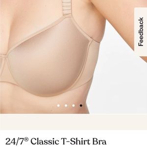 Thirdlove 24/7 Classic T-Shirt Bra in Taupe size 34E - New With Tags